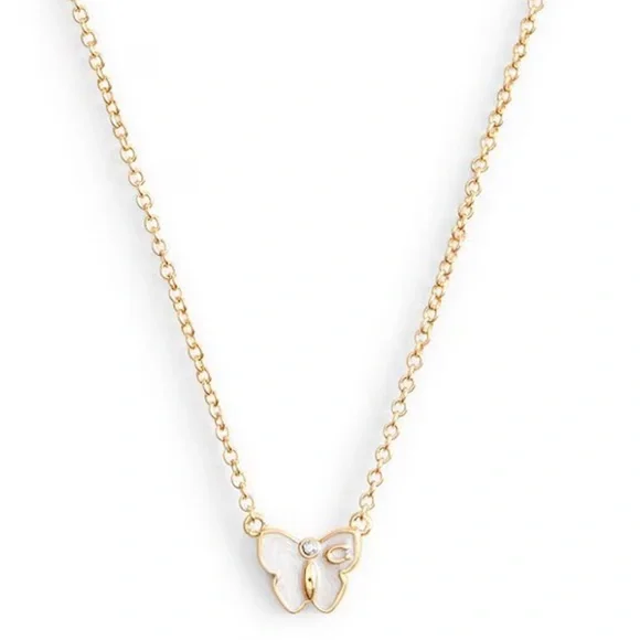 COACH
Signature Butterfly Short Pendant Necklace - Picture 1 of 15